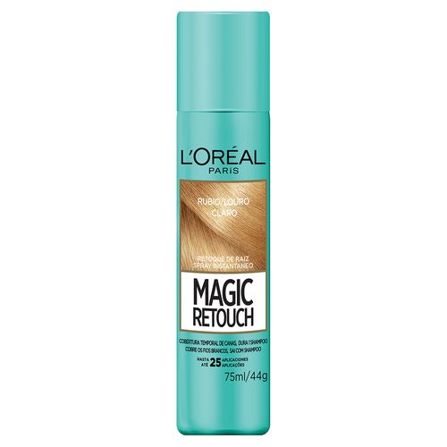 Retocador de Raices L'Oréal París Magic Retouch Rubio Claro Medio x 75 ml