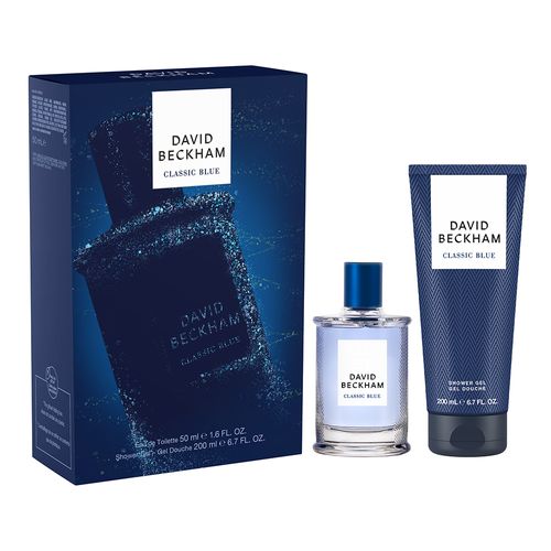 Set EDT David Beckham Classic Blue 50 ml + Shower Gel x 200 ml