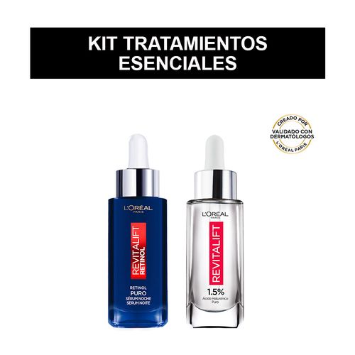 Kit L'Oréal Paris Ácido Hialurónico + Retinol