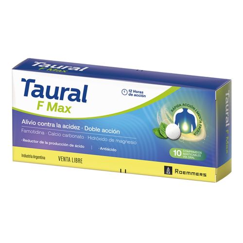 Taural F Max x 10 Comp Masticables