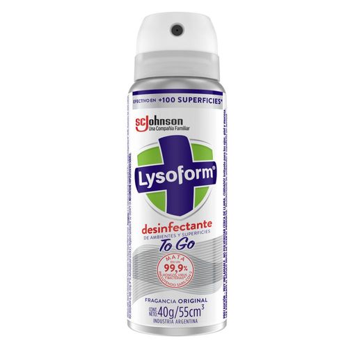 Desinfectante Lysoform On The Go Original x 55 ml