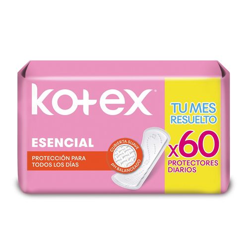 Protectores Diarios Kotex Classic x 60 un