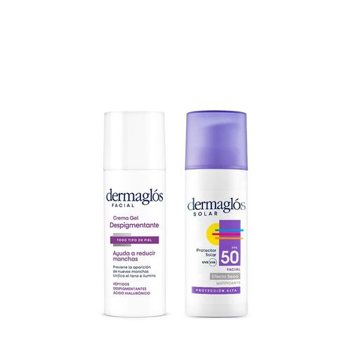 Kit Dermaglós Crema Despigmentante + Protector Solar Facial