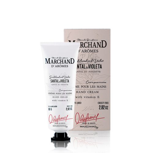 Crema de Manos Santal y Violeta Vitamina E x 80 g