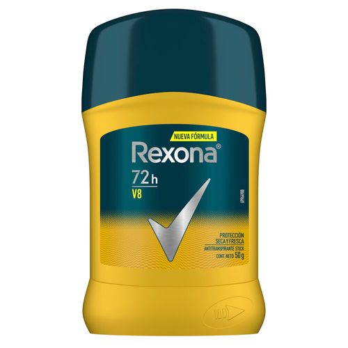 Antitranspirante en Barra Rexona Men V8 x 50 g