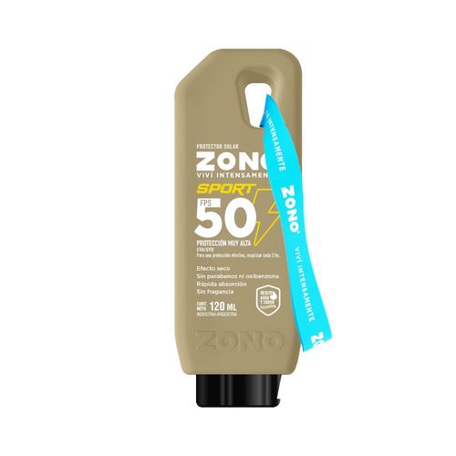 Protector Solar Zono Sport Fps 50 x 120 ml