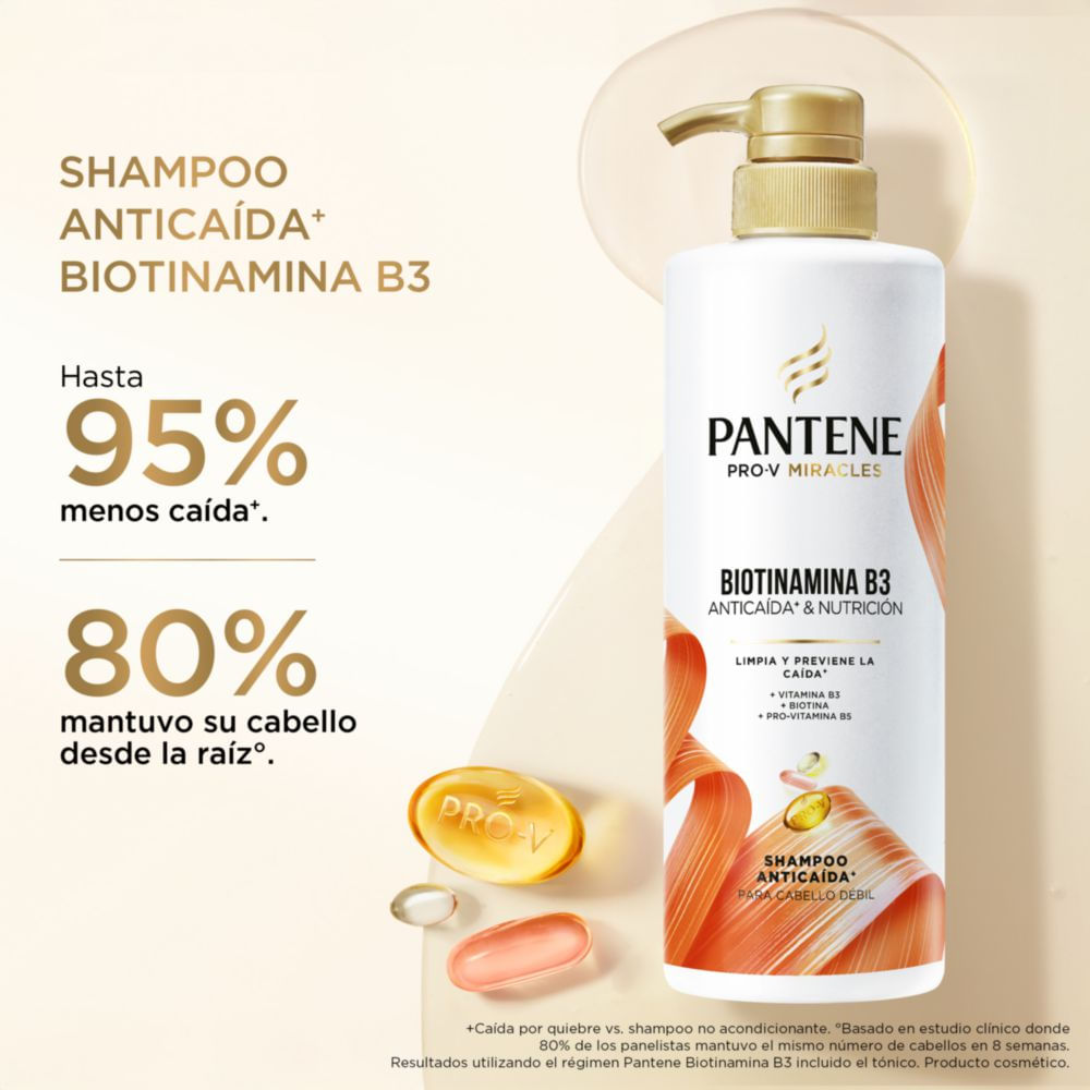 Shampoo pantene anti caida x 510 ml farmacity