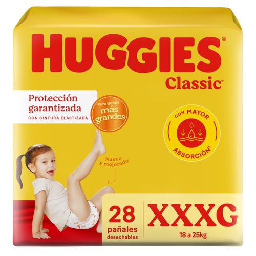 Pañales Huggies Classic