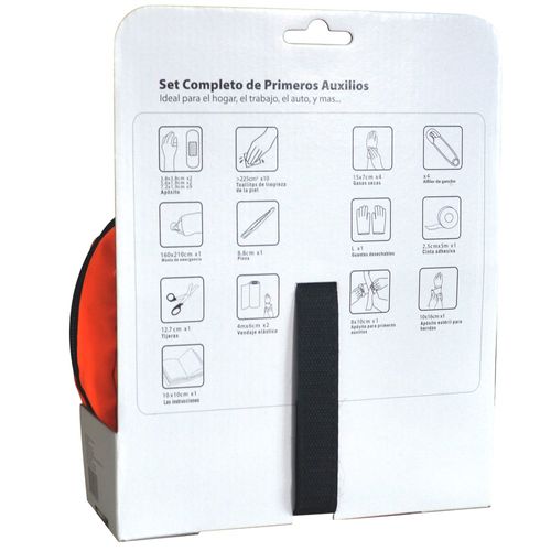 Botiquín de Primeros Auxilios Plus Kit Naranja
