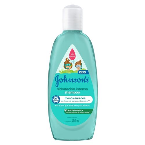 Shampoo para Niños Johnson's Hidratación Intensa x 400 ml
