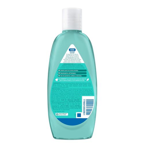 Shampoo para Niños Johnson's Hidratación Intensa x 400 ml