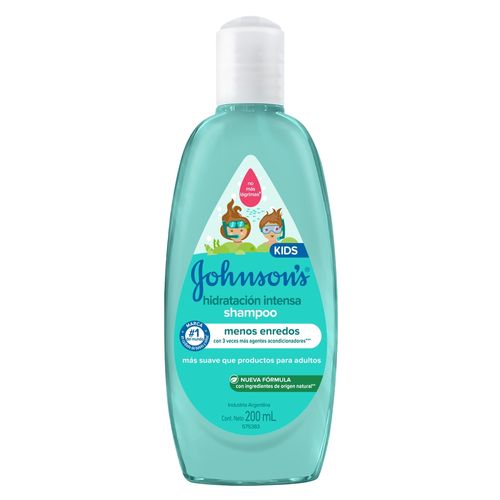 Shampoo para Niños Johnson's Hidratación Intensa x 200 ml