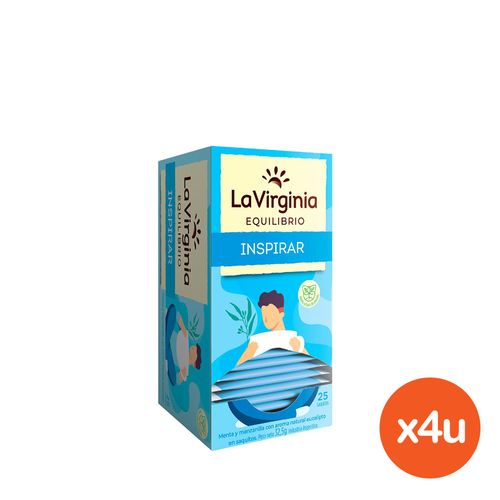 Combo Té La Virginia Inspirar x 25 un x 4 un