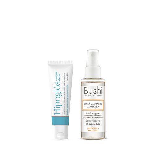 Combo Sin Irritaciones: Spray Bushi + Crema Hipoglós