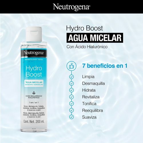 Agua Micelar Neutrogena Hydro Boost x 200 ml