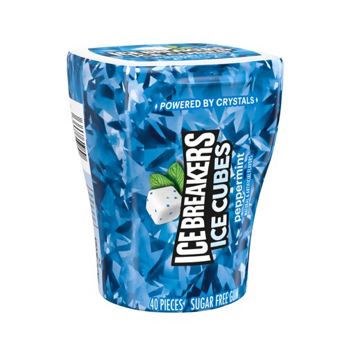 Chicles Ice Breakers Icecubes Peppermint x 40 un