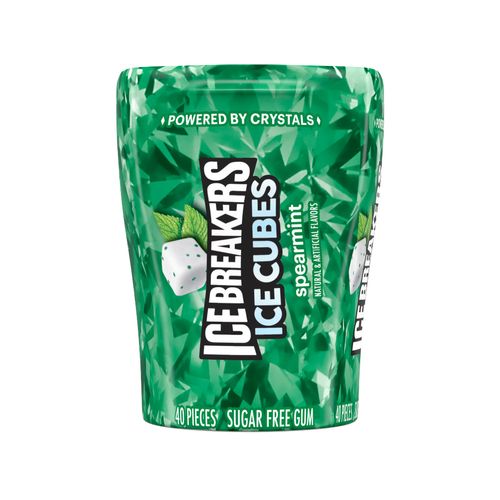 Chicles Ice Breakers Icecubes Spearmint x 40 un