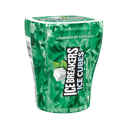 Chicles Ice Breakers Icecubes Spearmint x 40 un