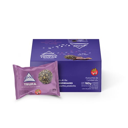 Caja de Trufas The Food Alchimist Dátiles Maní x 8 un