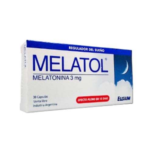 Melatol Melatonina 3 mg x 30 Cápsulas