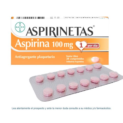Aspirinetas x 28 Comp