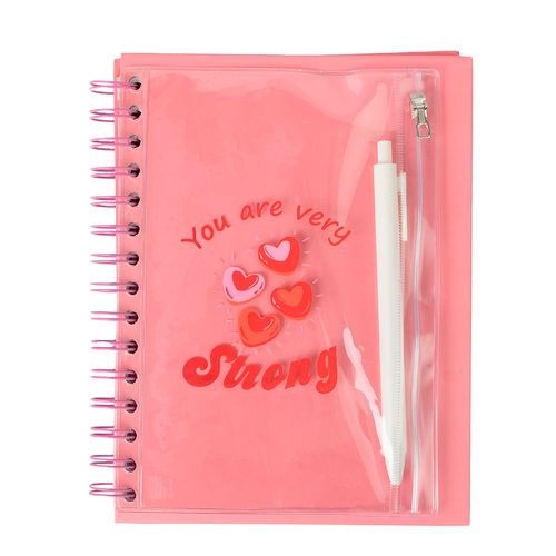 Set de Cuaderno, Cartuchera y Lapicera Simplicity Cherry Stationery