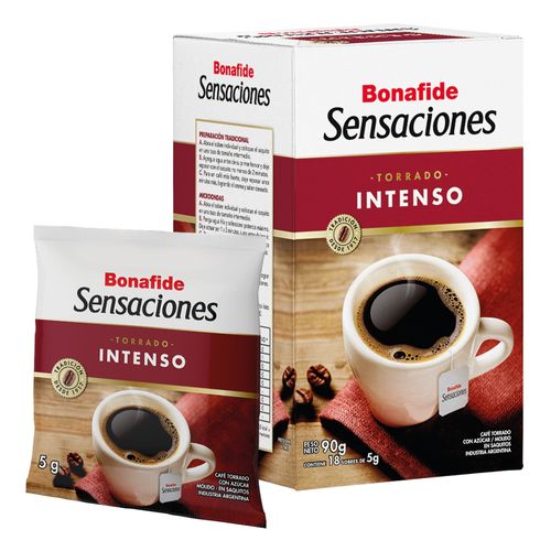 Café Bonafide en Saquitos x 18 un