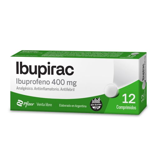 Ibupirac Ibuprofeno 400 mg x 12 Comp