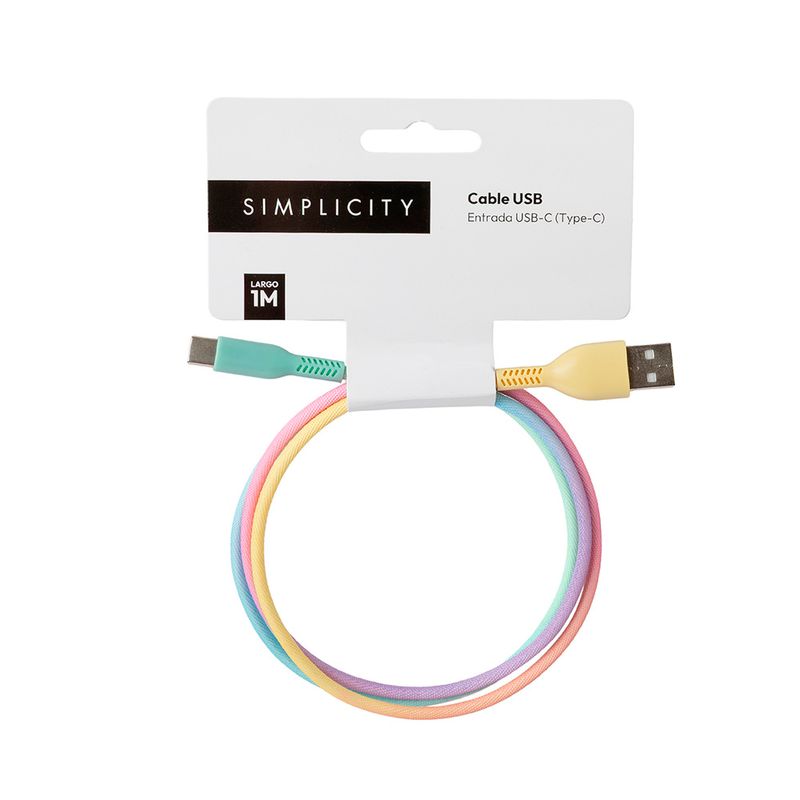 cable-rainbow-1m-type-c-simplicity-tech-ola12