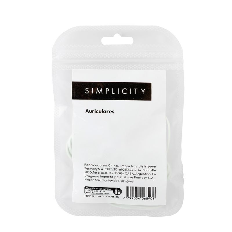 auriculares-in-ear-blancos-simplicity-tech-ola12