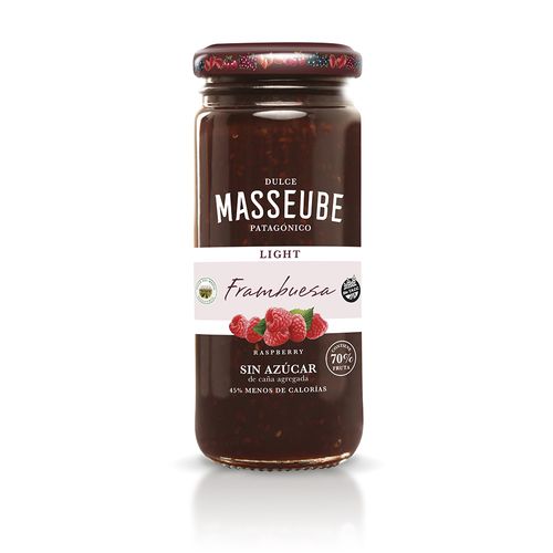 Dulce Light Masseube Frambuesa x 260 g