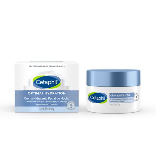 Crema Facial Noche Cetaphil Optimal Hydration x 48 g