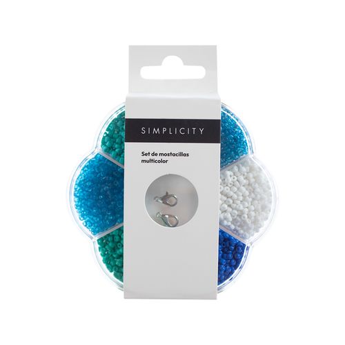 Set de Mostacillas Multicolor Simplicity Hogar Flor DIY
