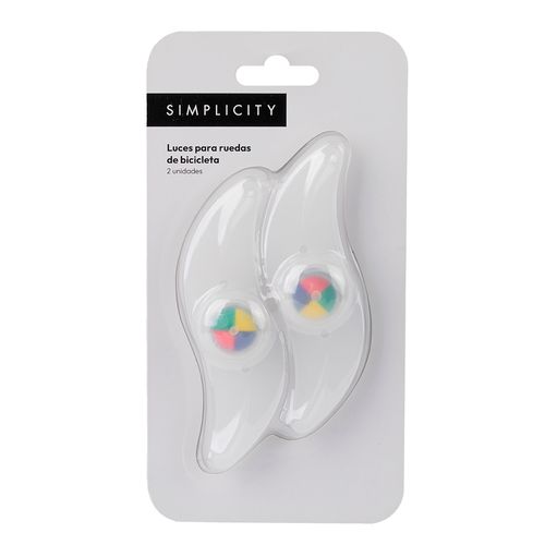 Luces para Ruedas de Bicicleta Simplicity Helice x 2 un