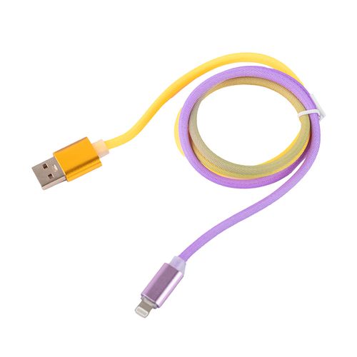 Cable USB Simplicity Rainbow Entrada Lightning 1 m