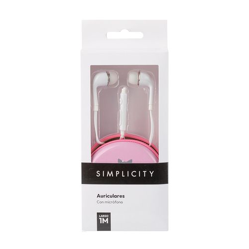 Auriculares con Micrófono Unicornio Simplicity