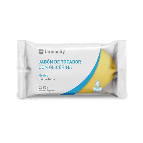 Jabón de Glicerina Farmacity Neutro x 90 g
