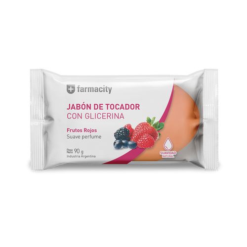 Jabón Cremoso Farmacity Frutos Rojos x 90 g