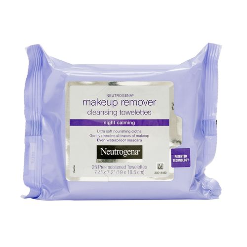 Toallitas Desmaquillantes Neutrogena Night Calming x 25 un