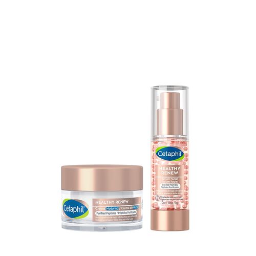 Renovación Nocturna Cetaphil: Crema + Sérum