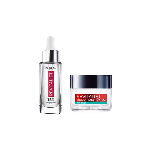 Dúo Revitalift L'Oréal: Sérum + Crema Gel