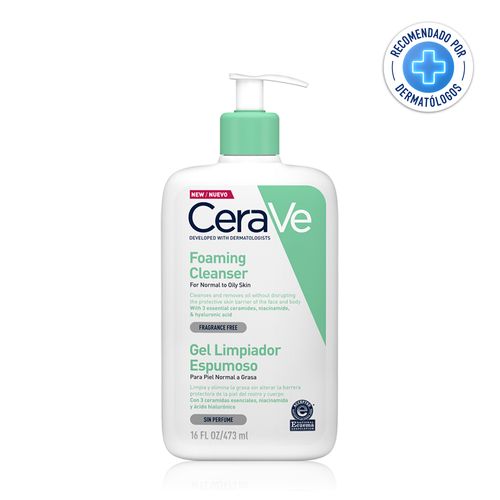 Gel Limpiador Espumoso Cerave x 473 ml