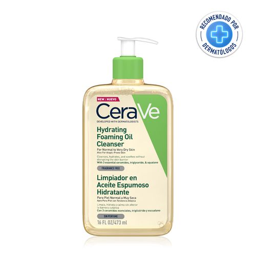 Aceite Limpiador Espumoso Cerave x 473 ml