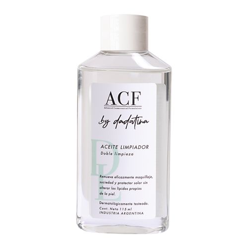 Aceite Desmaquillante Acf by Dadatina Doble Limpieza x 115 ml