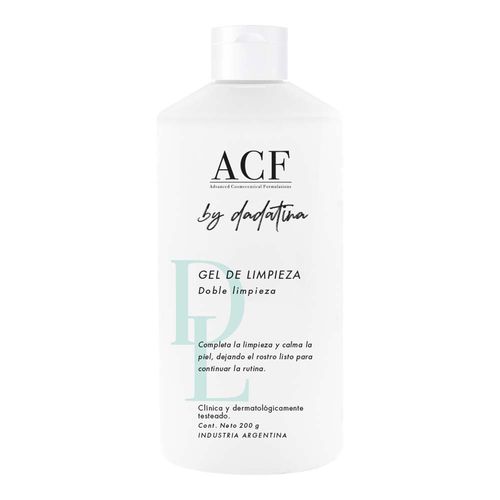 Gel de Limpieza Acf by Dadatina Doble Limpieza x 200 g