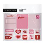 set-organizador-semanal-simplicity-x-14-un