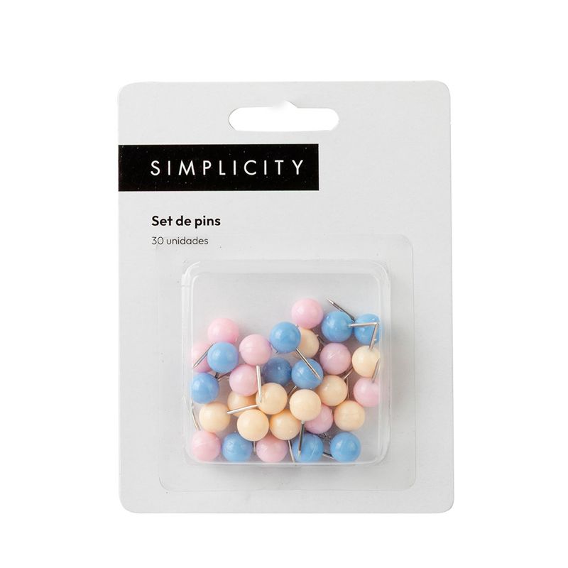 set-de-pins-multi-basic-simplicity-x-30-un