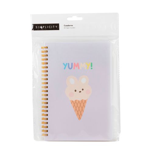 Cuaderno Anillado Mediano Kids Simplicity