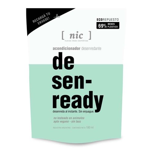 Recarga Acondicionador Desenredante Nic Desenready x 200 ml?