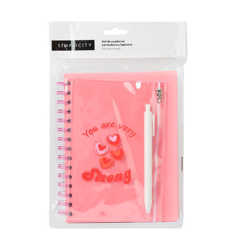 cuaderno-cartuchera-anillado-simplicity-cherry